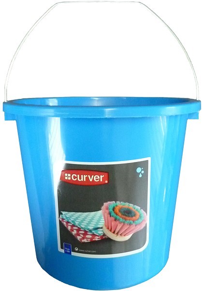 Curver emmer 5L met stalen hengsel blauw