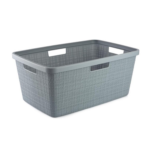 Curver Jute wasmand 46L Smokey Grey