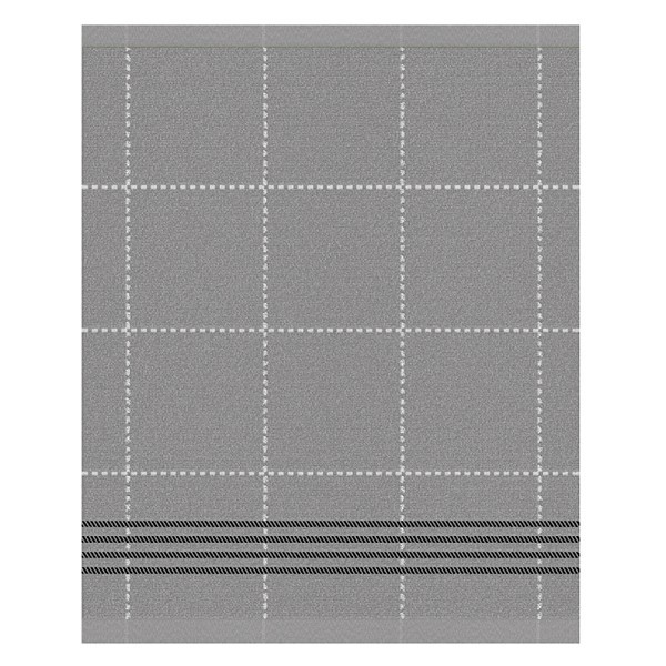 DDDDD Keukendoek morvan bio katoen 50x55cm grey per 6 stuks