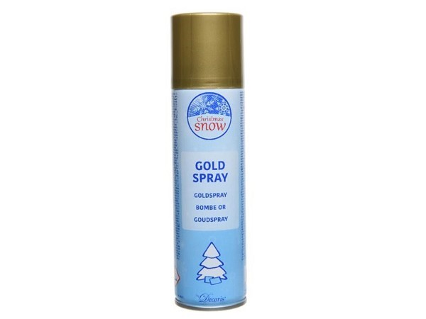 Decoratiespray goud 150ml goud