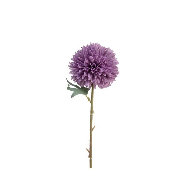 Decoris Kunstbloem Dahlia achtig bloem 10x10x60cm paars