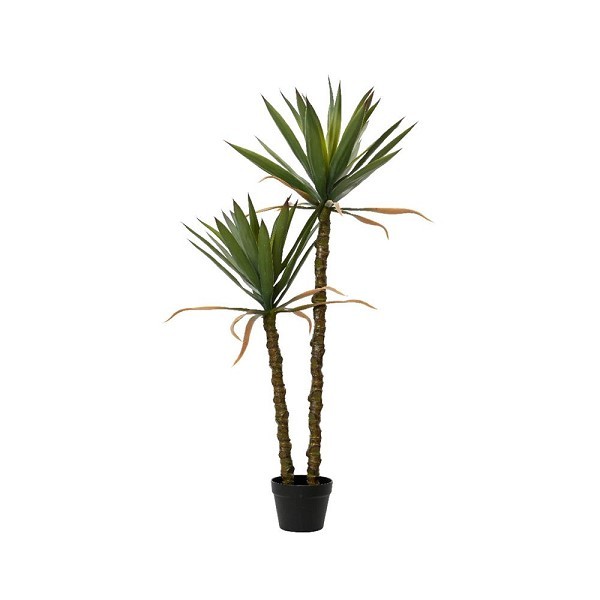 Decoris Kunstplant Sisal Tree in pot dia.60x125cm groen