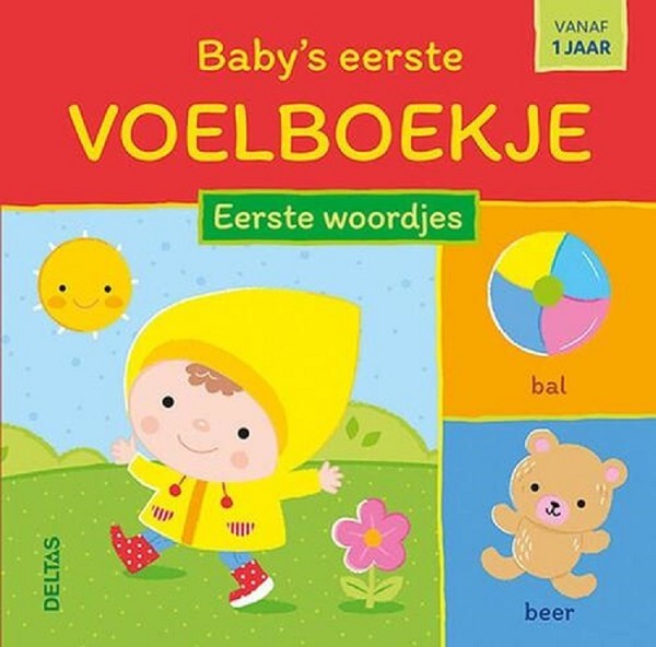 Deltas Baby's eerste voelboekje - Eerste woordjes