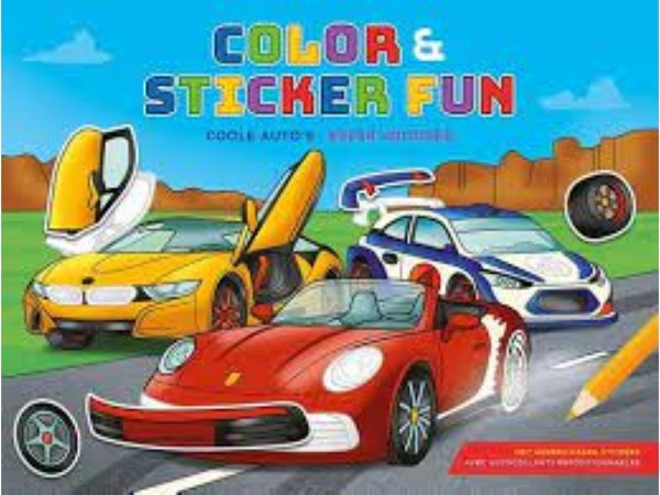 Deltas Color & Sticker Fun - coole auto's