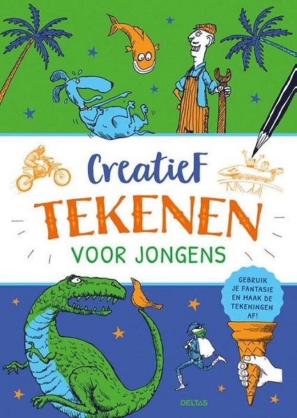 Deltas Creatief tekenen voor jongens