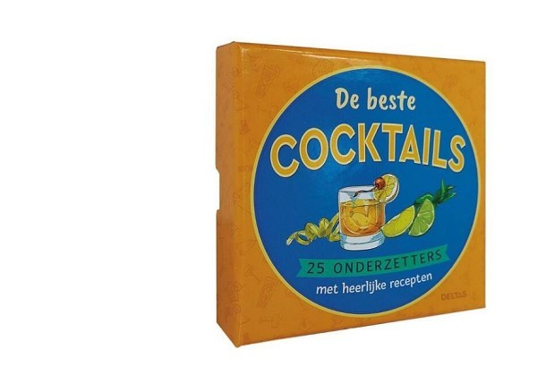 Deltas De beste cocktails - 25 onderzetters