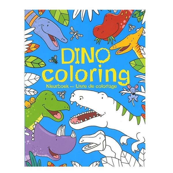 Deltas-Dino Coloring Kleurboek