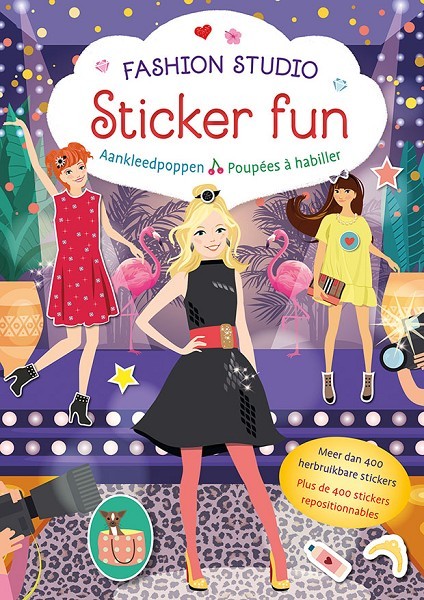 Deltas Fashion Studio Sticker Fun – Aankleedpoppen