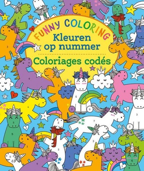 Deltas Funny Coloring - Kleuren op nummer