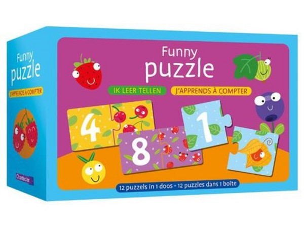 Deltas Funny puzzle - Ik leer tellen