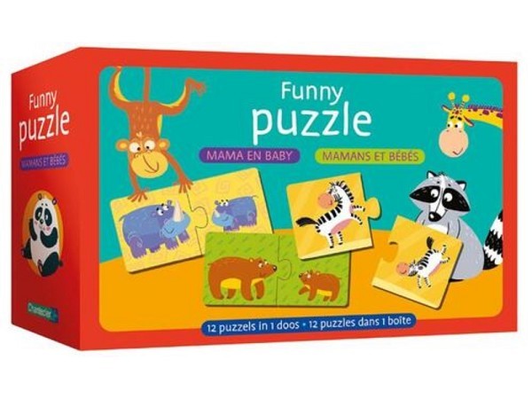 Deltas Funny puzzle - Mama en baby