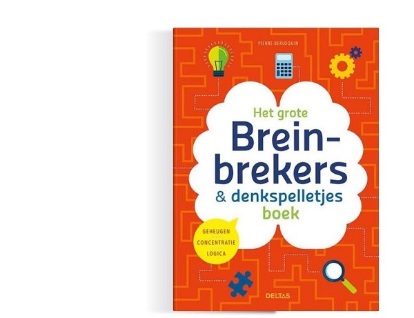 Deltas Het grote breinbrekers en denkspelletjes boek