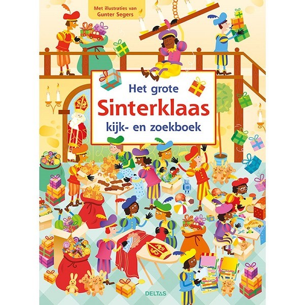 Deltas Het grote Sinterklaas kijk- en zoekboek