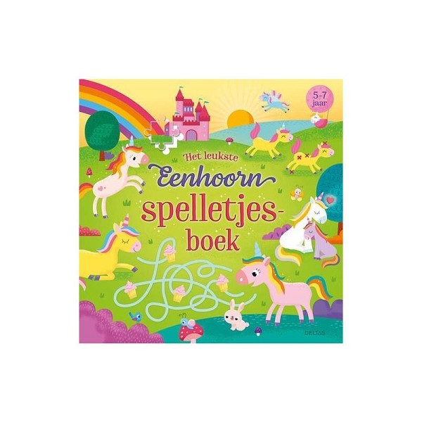 Deltas Het leukste eenhoorn spelletjesboek (5-7 j.)