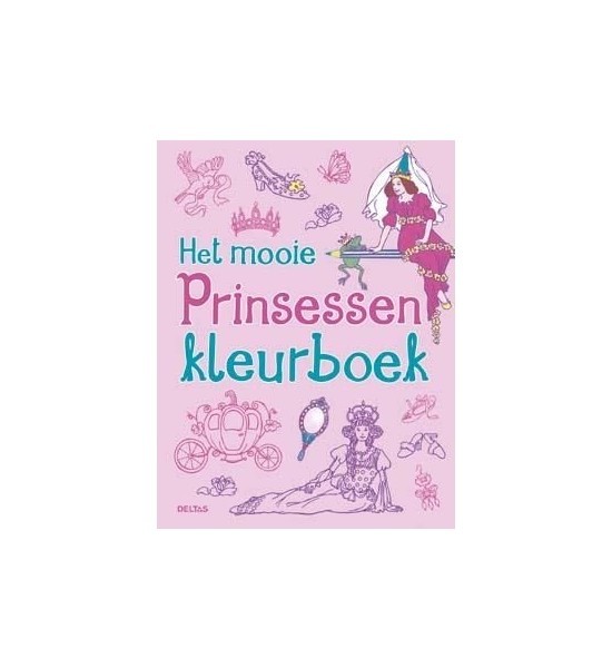 Deltas-Het mooie prinsessen kleurboek