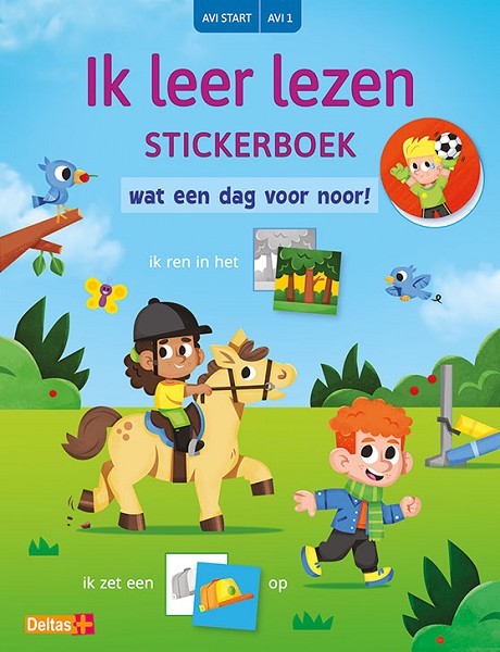 Deltas Ik leer lezen Stickerboek - Wat een dag voor Noor! (AVI START / AVI 1)