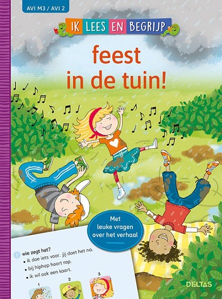 Deltas Ik lees en begrijp - Feest in de tuin (AVI M3/AVI 2)