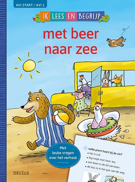 Deltas Ik lees en begrijp - Met beer naar de zee (AVI start/AVI 1)