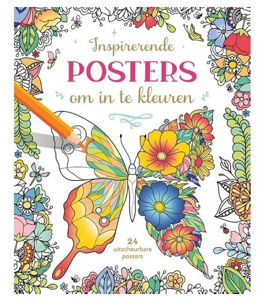 Deltas Inspirerende posters om in te kleuren