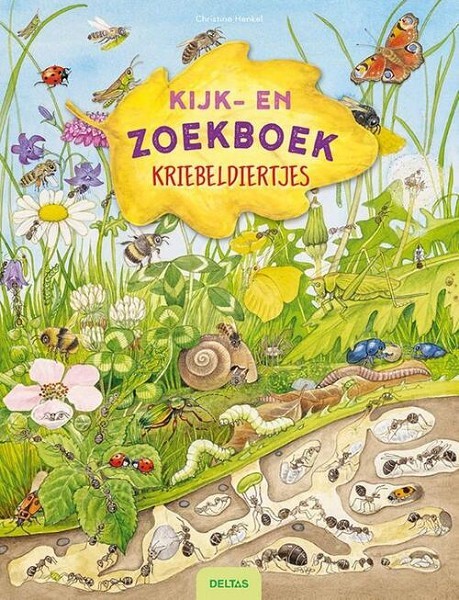 Deltas Kijk- en zoekboek - Kriebeldiertjes