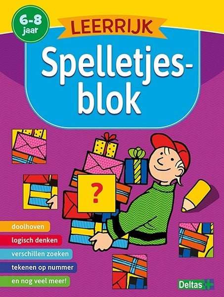 Deltas Leerrijk spelletjesblok 6-8 jaar