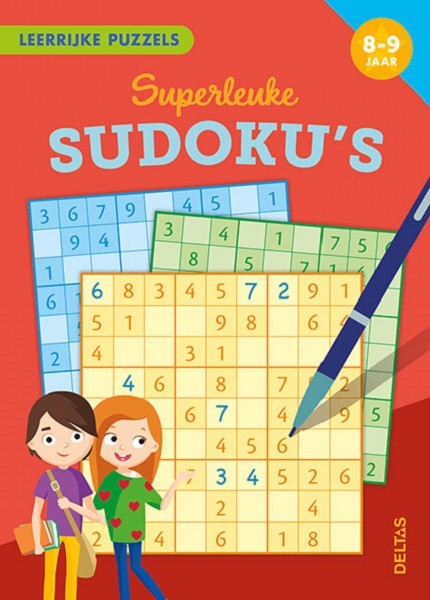 Deltas Leerrijke puzzels - Superleuke sudoku's (8-9 j.)