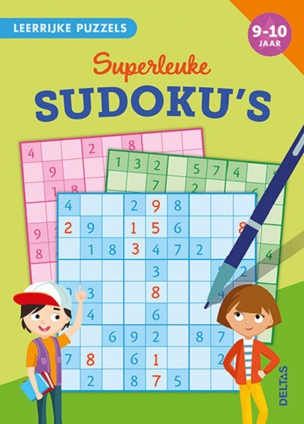 Deltas Leerrijke puzzels - Superleuke sudoku's (9-10 j.)