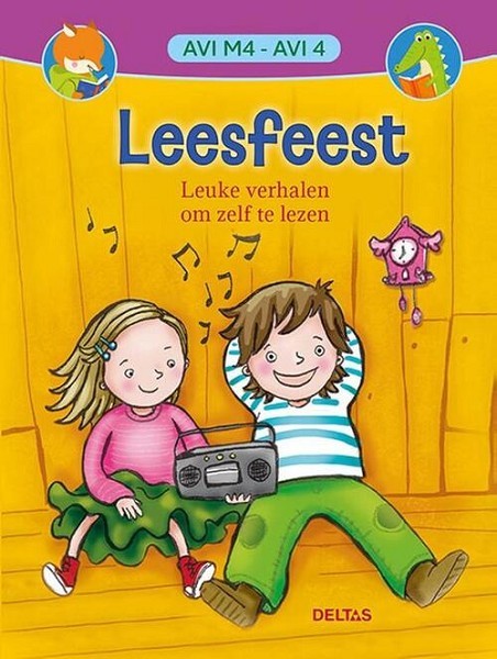 Deltas Leesfeest Leuke verhalen om zelf te lezen (AVI M4 / AVI 4)