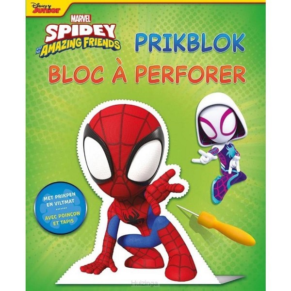 Deltas Marvel Spidey and his amazing friends prikblok