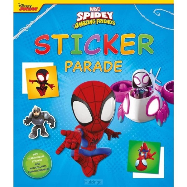 Deltas Marvel Spidey and his amazing friends Sticker Parade