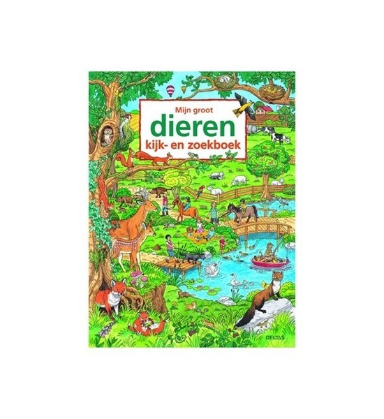 Deltas Mijn groot dieren kijk- en zoekboek