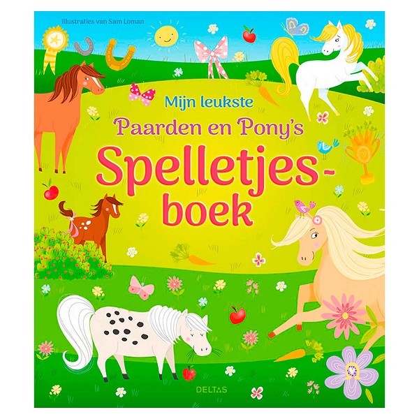 Deltas Mijn leukste Paarden en Pony's spelletjesboek