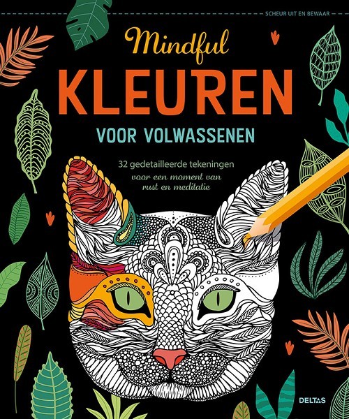 Deltas Mindful kleuren voor volwassenen