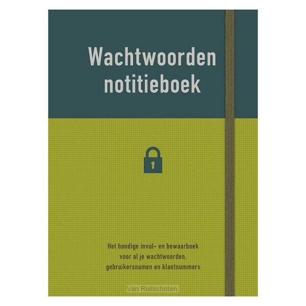 Deltas Notitieboek - Wachtwoorden