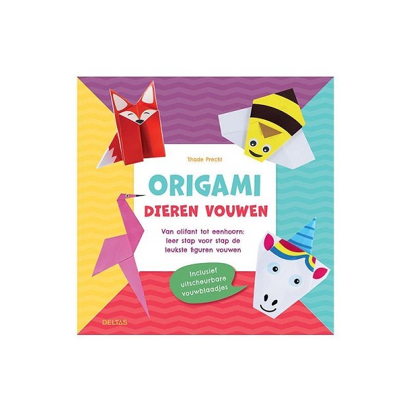 Deltas Origami dieren vouwen