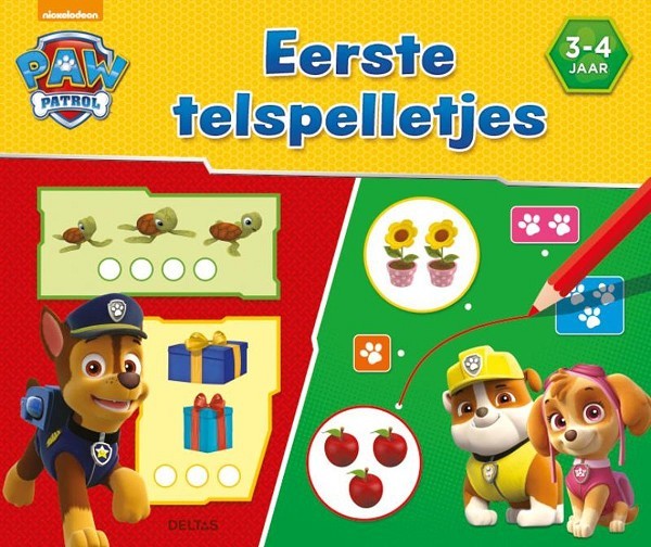 Deltas Paw Patrol eerste telspelletjes (3-4jr)