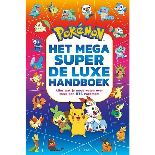 Deltas Pokémon Het mega super de luxe handboek