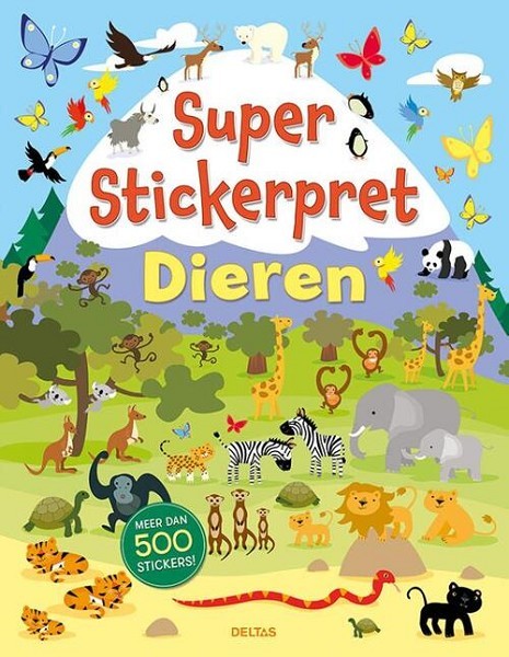 Deltas Super stickerpret - Dieren