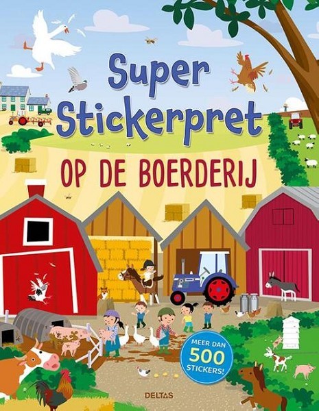 Deltas Super stickerpret - Op de boerderij