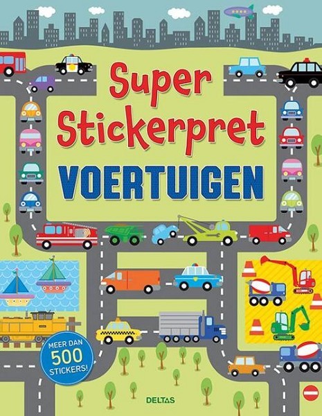 Deltas Super stickerpret - Voertuigen