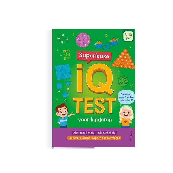 Deltas Superleuke IQ test voor kinderen (8-10 j.)