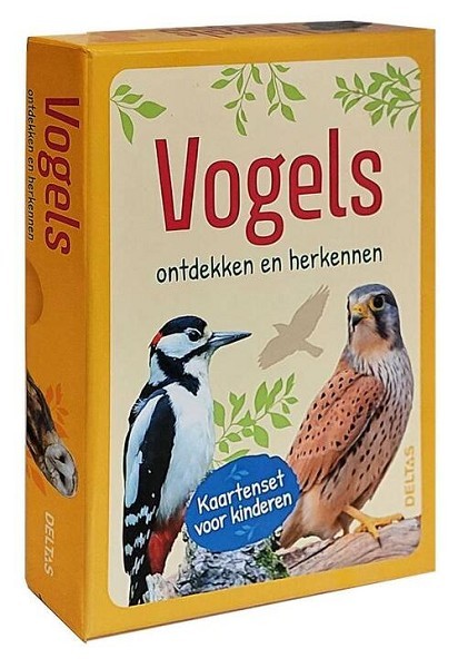 Deltas Vogels ontdekken en herkennen - kaartenset voor kinderen