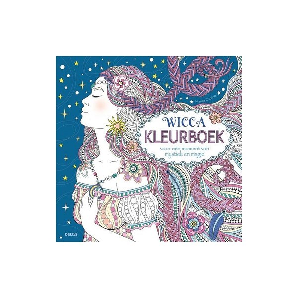 Deltas Wicca kleurboek voor een moment van mystiek en magie