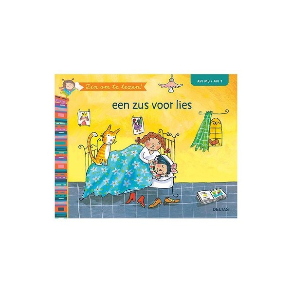 Deltas Zin om te lezen! Een zus voor lies (AVI M3 / AVI 1)