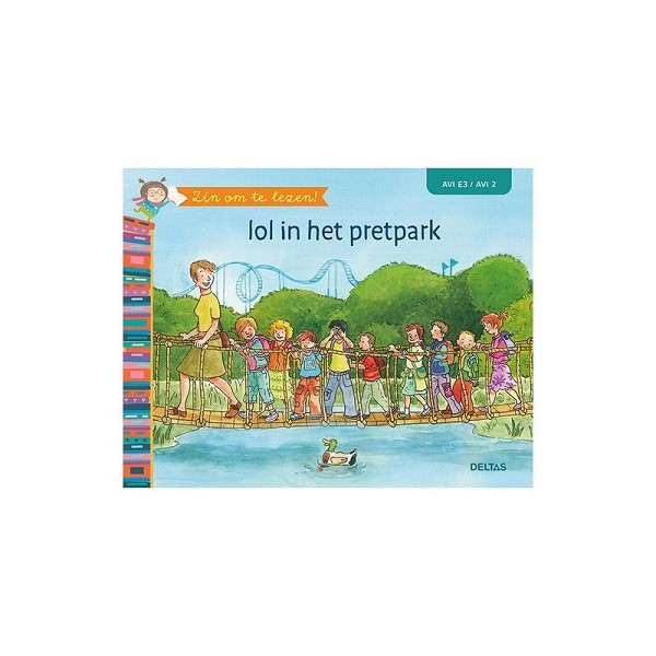 Deltas Zin om te lezen! Lol in het pretpark (AVI E3 / AVI 1)