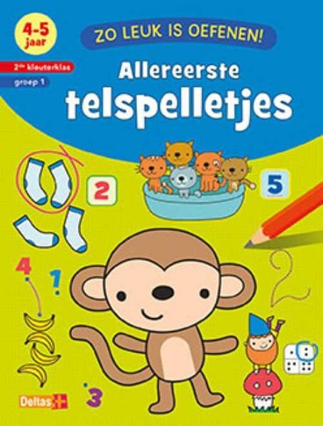 Deltas Zo leuk is oefenen! Allereerste telspelletjes (4-5jr)