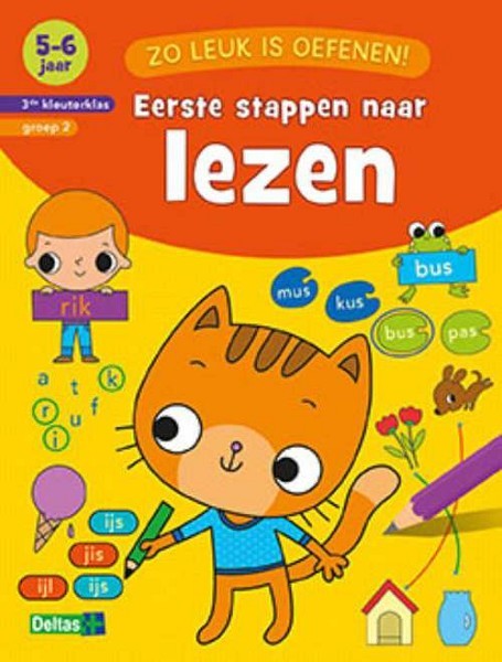 Deltas Zo leuk is oefenen! Eerste stappen naar lezen (5-6jr)