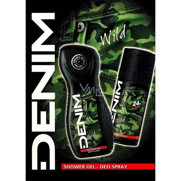 Denim Wild giftset Douchegel 250ml & Deospray 150ml