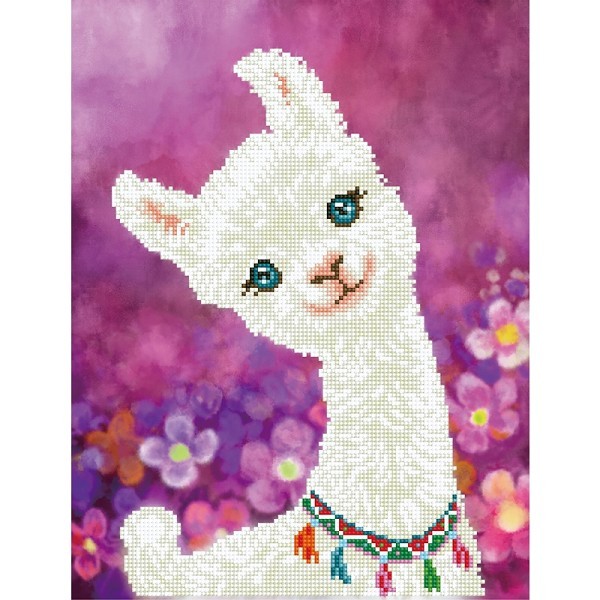 Diamond Dotz Lulu Lama 40x50cm Diamond painting