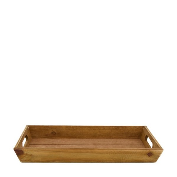 Dijk Natural Collections Tray fir hout 38x19x3,5cm naturel